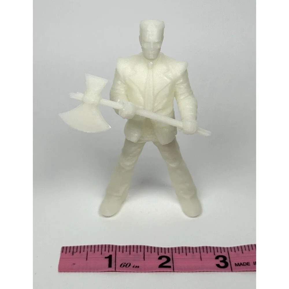 Frankenstein Monster With Ax Glow-In-The-Dark Toy